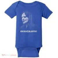 Mahsa Amini Iran #MAHSAAMINI Baby Bodysuit thumb 0