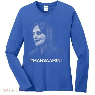 Mahsa Amini Iran #MAHSAAMINI Women's Long Sleeve Shirt