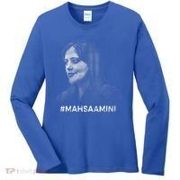 Mahsa Amini Iran #MAHSAAMINI Women's Long Sleeve Shirt thumb 0