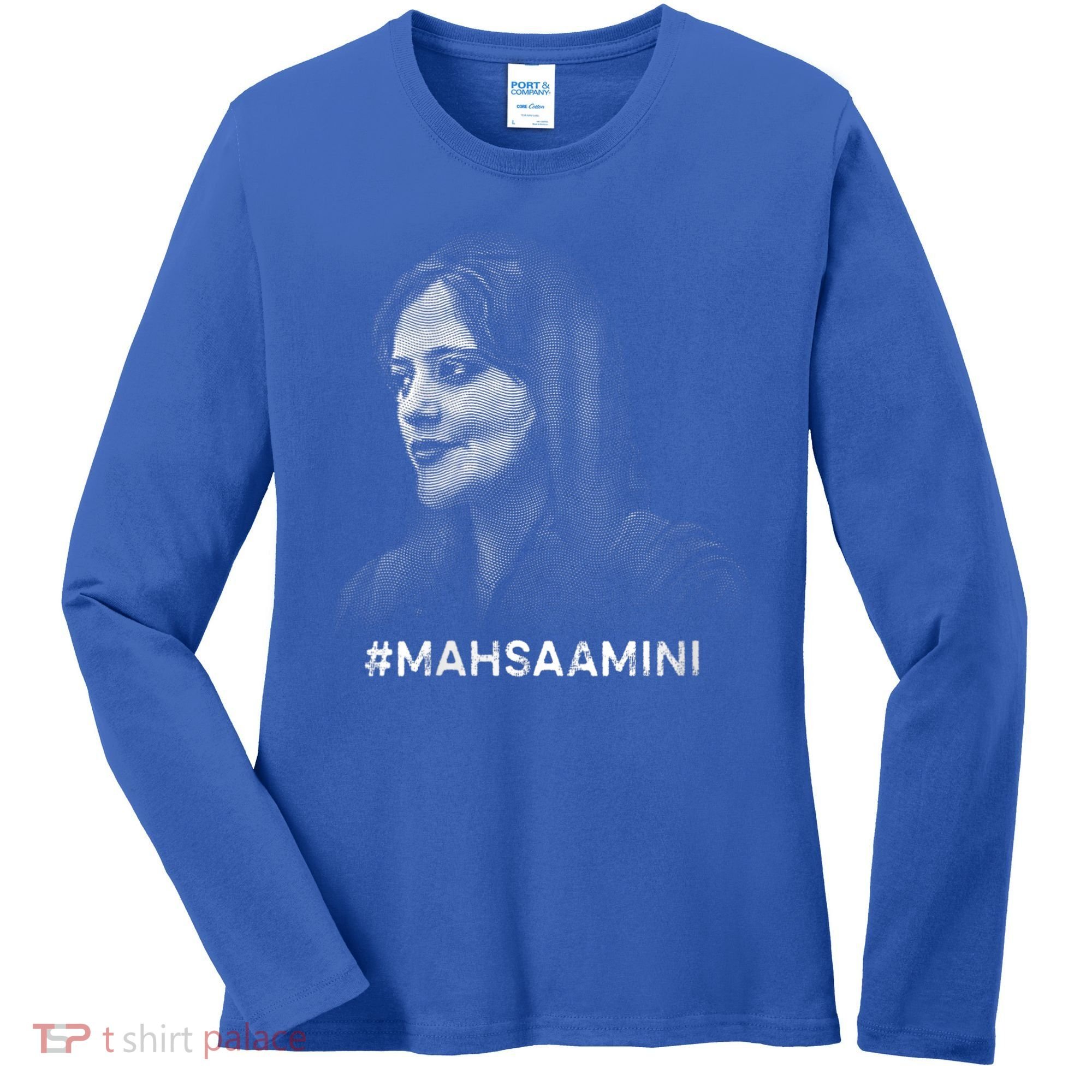 Mahsa Amini Iran #MAHSAAMINI Women's Long Sleeve Shirt