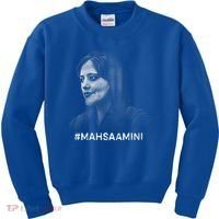 Mahsa Amini Iran #MAHSAAMINI Kids Sweatshirt thumb 0
