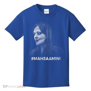 Mahsa Amini Iran #MAHSAAMINI Kids T-Shirt