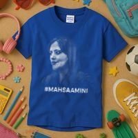 Mahsa Amini Iran #MAHSAAMINI Kids T-Shirt thumb 3