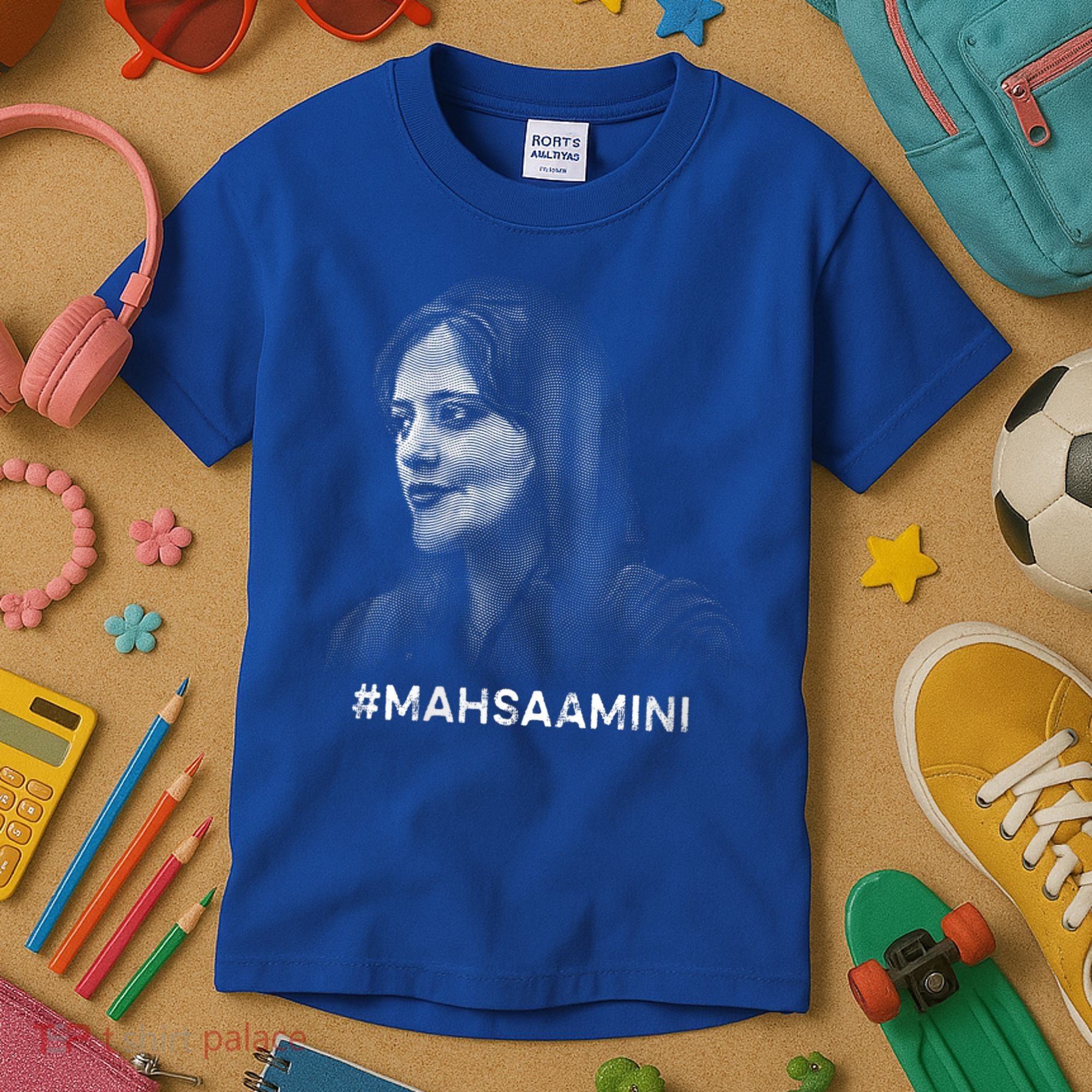 Mahsa Amini Iran #MAHSAAMINI Kids T-Shirt