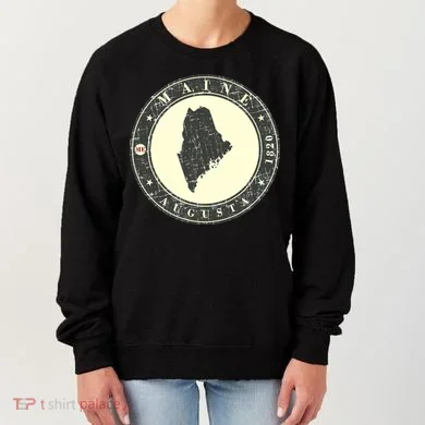 Maine Augusta Retro Women's Sweatshirt
