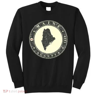 Maine Augusta Retro Sweatshirt