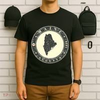 Maine Augusta Retro T-Shirt thumb 6