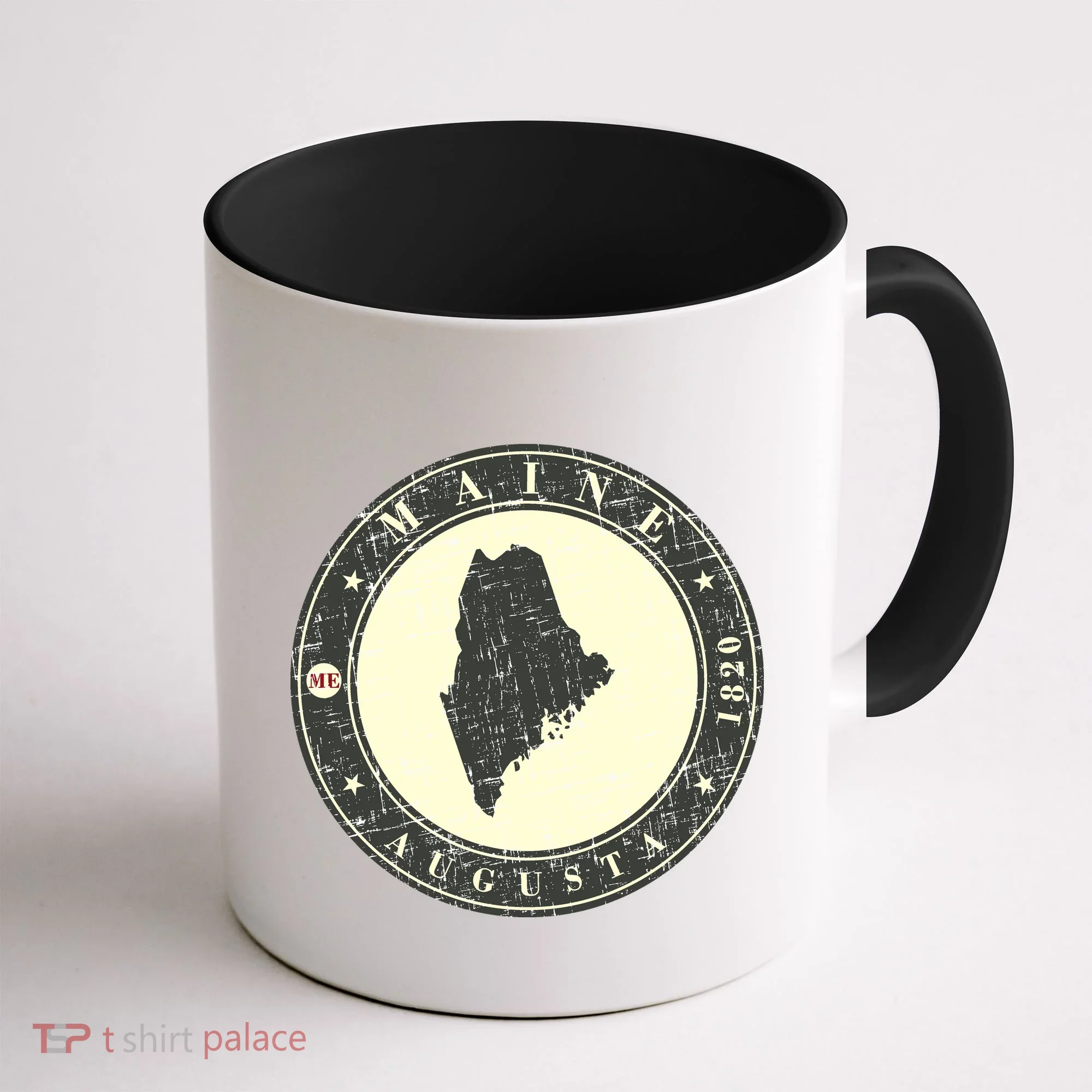 Maine Augusta Retro Coffee Mug