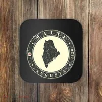 Maine Augusta Retro Coaster thumb 0