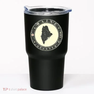 Maine Augusta Retro Tumbler