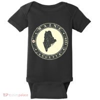 Maine Augusta Retro Baby Bodysuit thumb 0