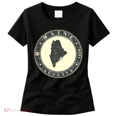 Maine Augusta Retro Women's T-Shirt