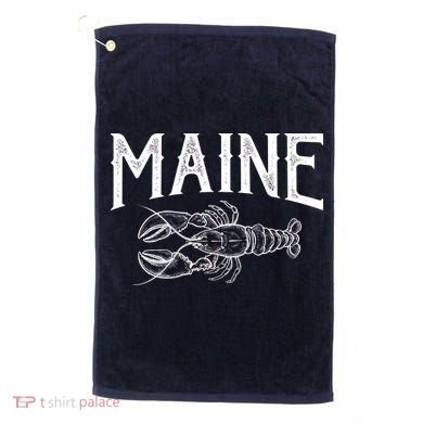 Maine Lobster Golf Towel