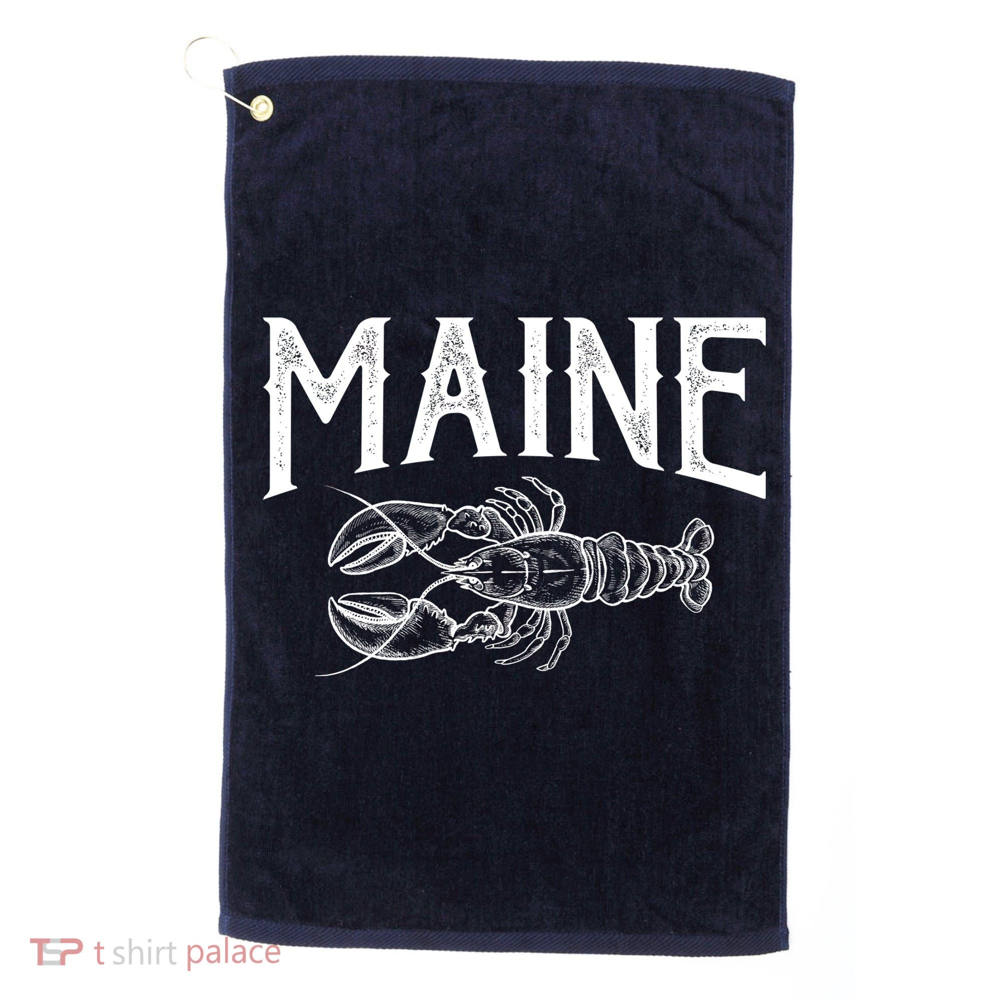 Maine Lobster Golf Towel