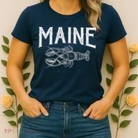 Maine Lobster Women's T-Shirt thumb 2