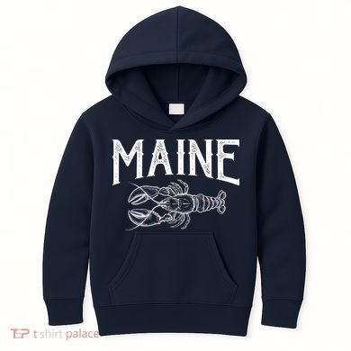 Maine Lobster Kids Hoodie