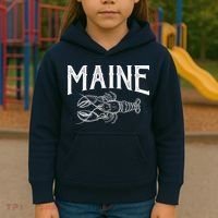 Maine Lobster Kids Hoodie thumb 3