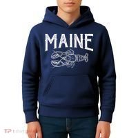 Maine Lobster Kids Hoodie thumb 4