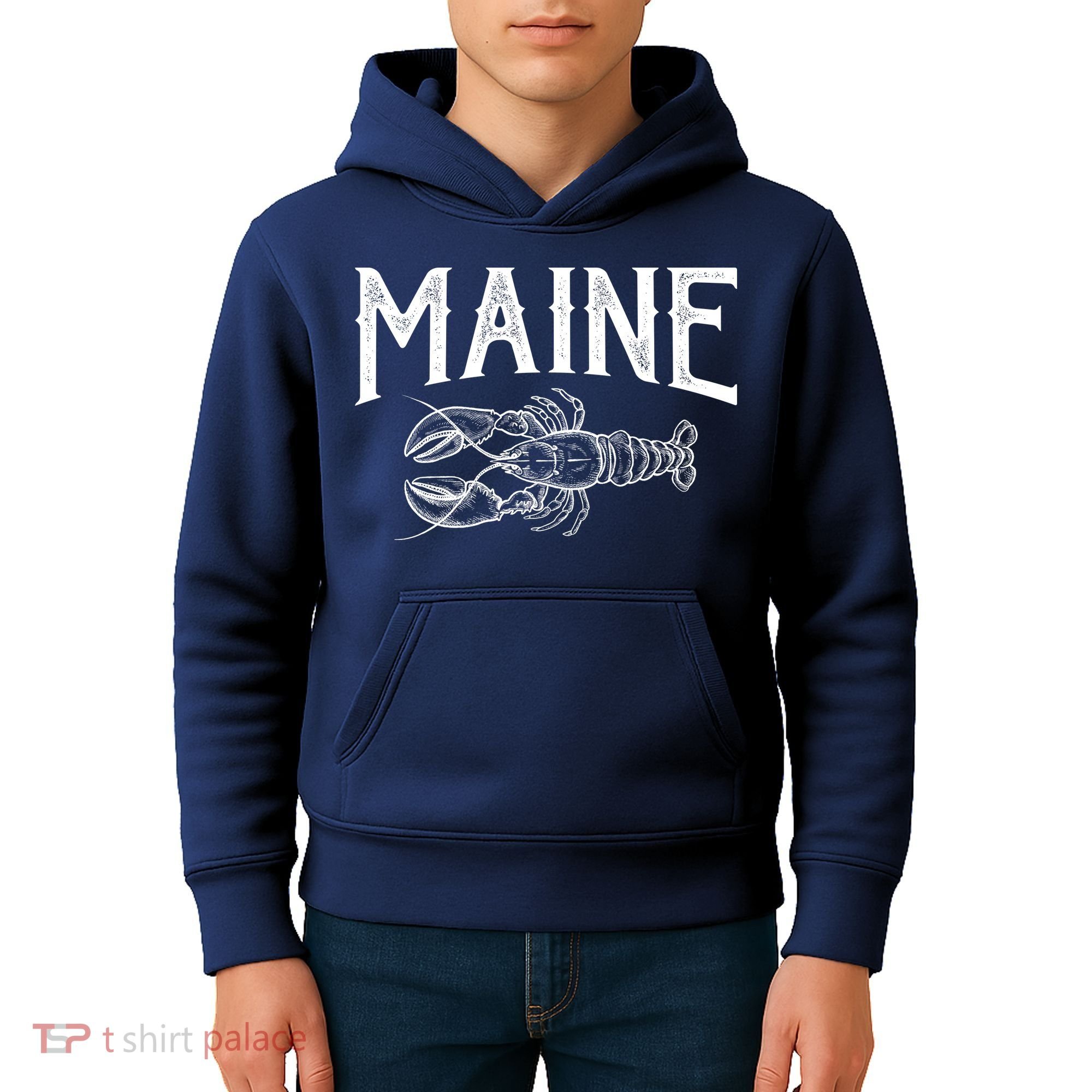 Maine Lobster Kids Hoodie