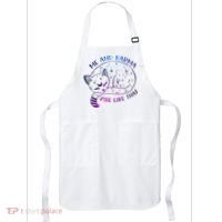Me And Karma Vibe Like That Karma Is A Cat Purring In My Lap  Apron thumb 0