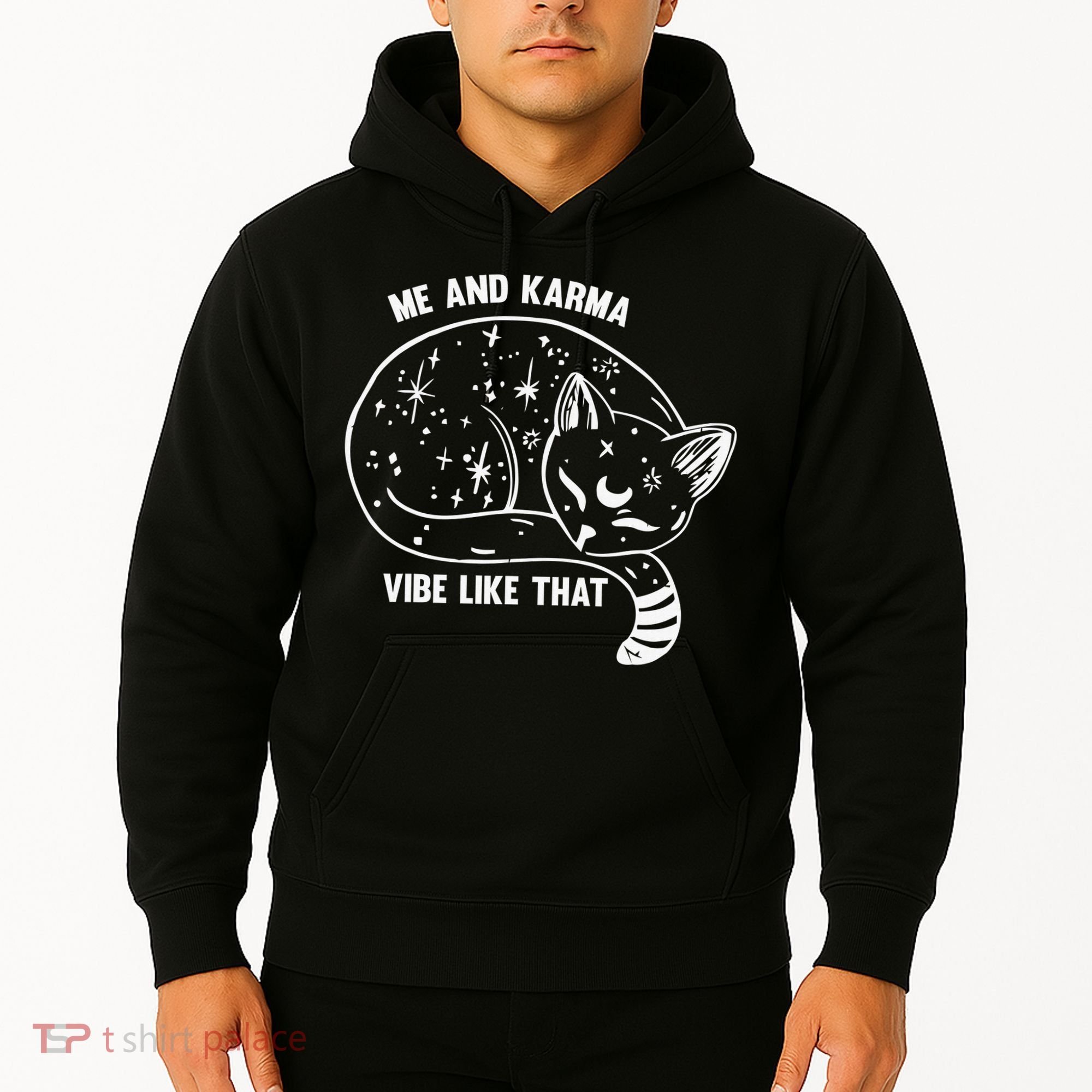 Me and Karma vibe like that Hoodie