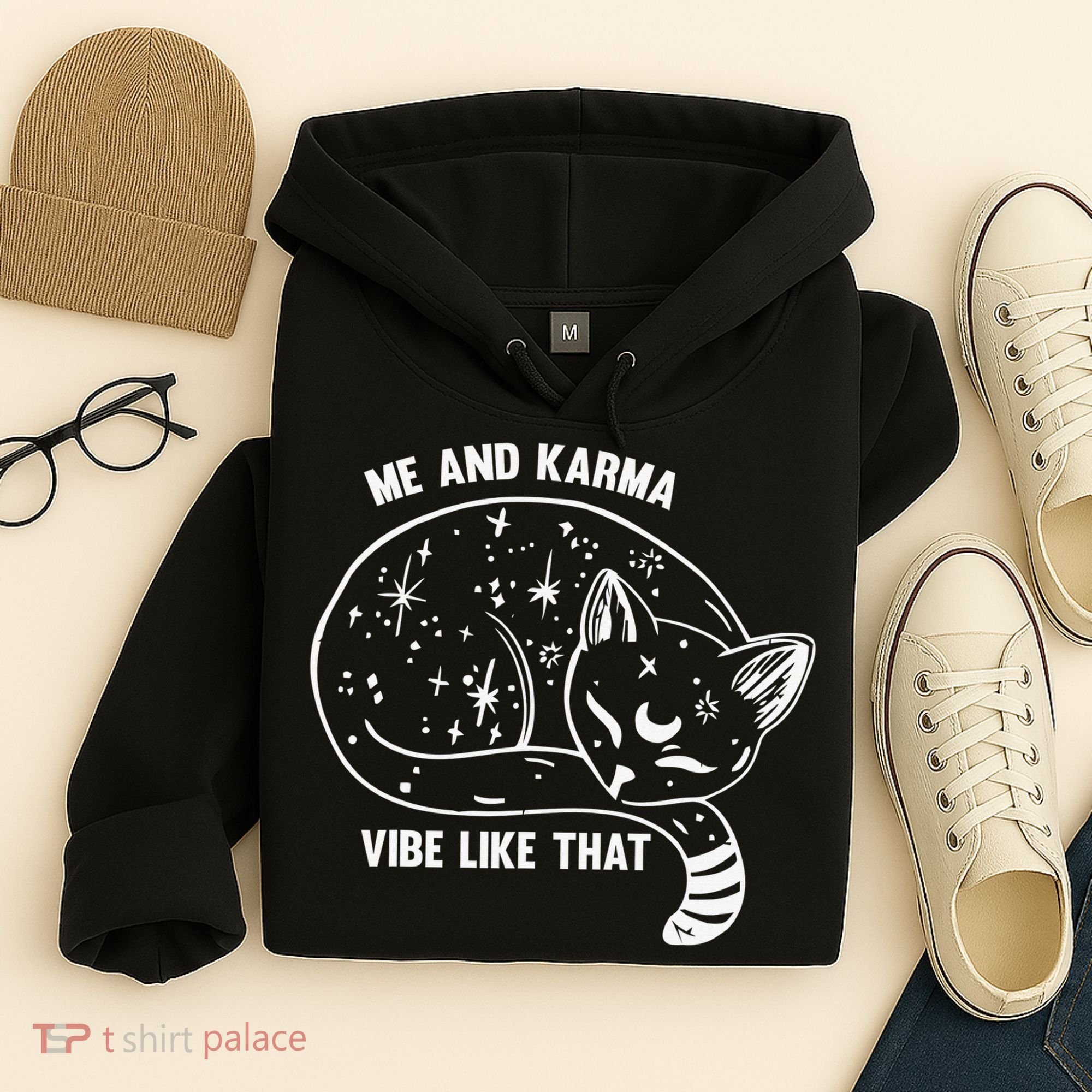 Me and Karma vibe like that Hoodie