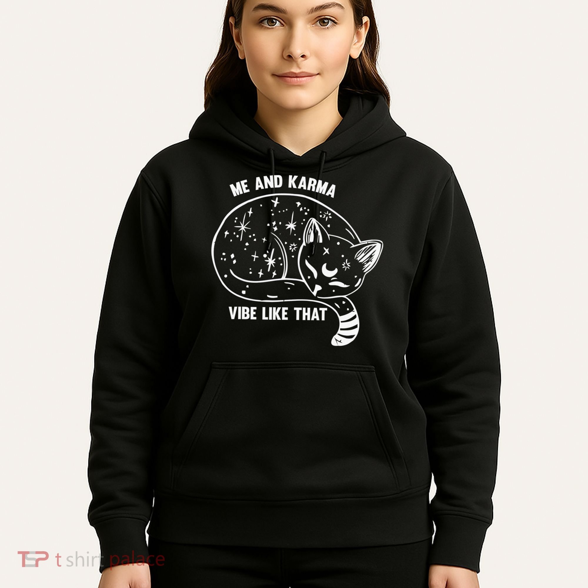 Me and Karma vibe like that Hoodie