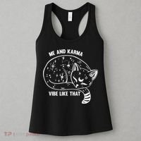 Me and Karma vibe like that Women's Tank Top thumb 3