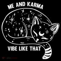Me and Karma vibe like that Toddler Hoodie thumb 2