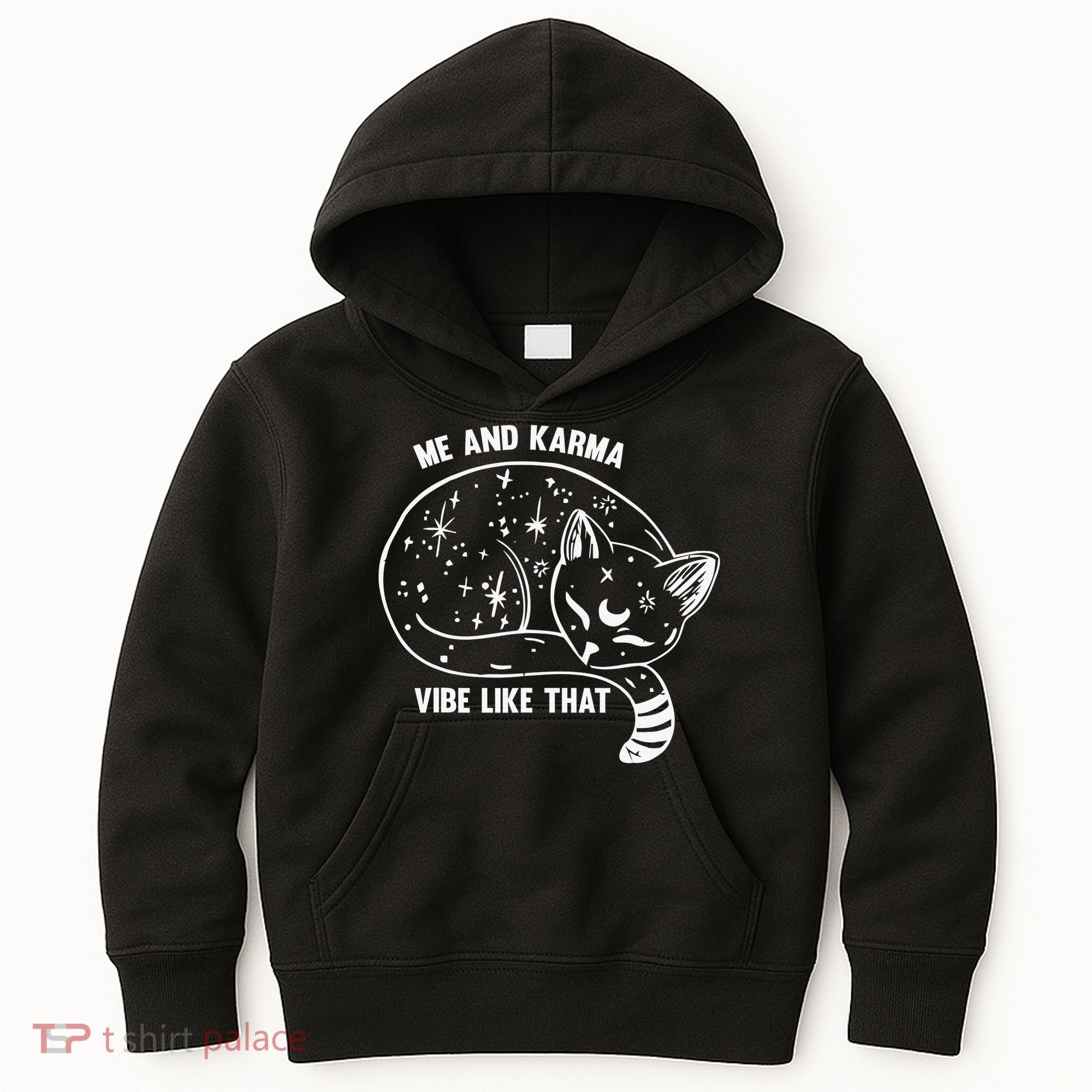 Me and Karma vibe like that Kids Hoodie