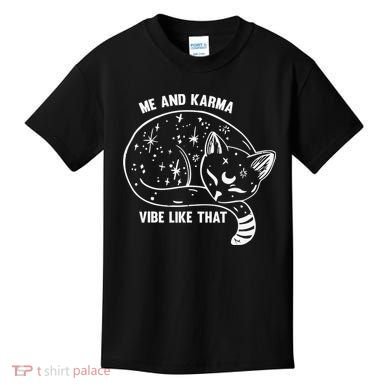 Me and Karma vibe like that Kids T-Shirt
