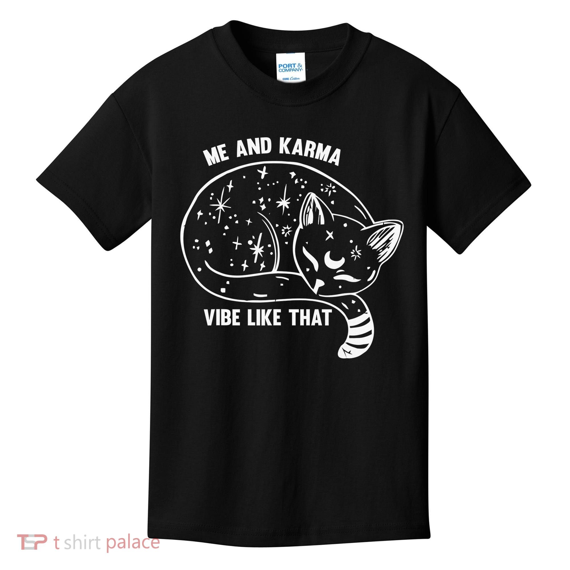 Me and Karma vibe like that Kids T-Shirt