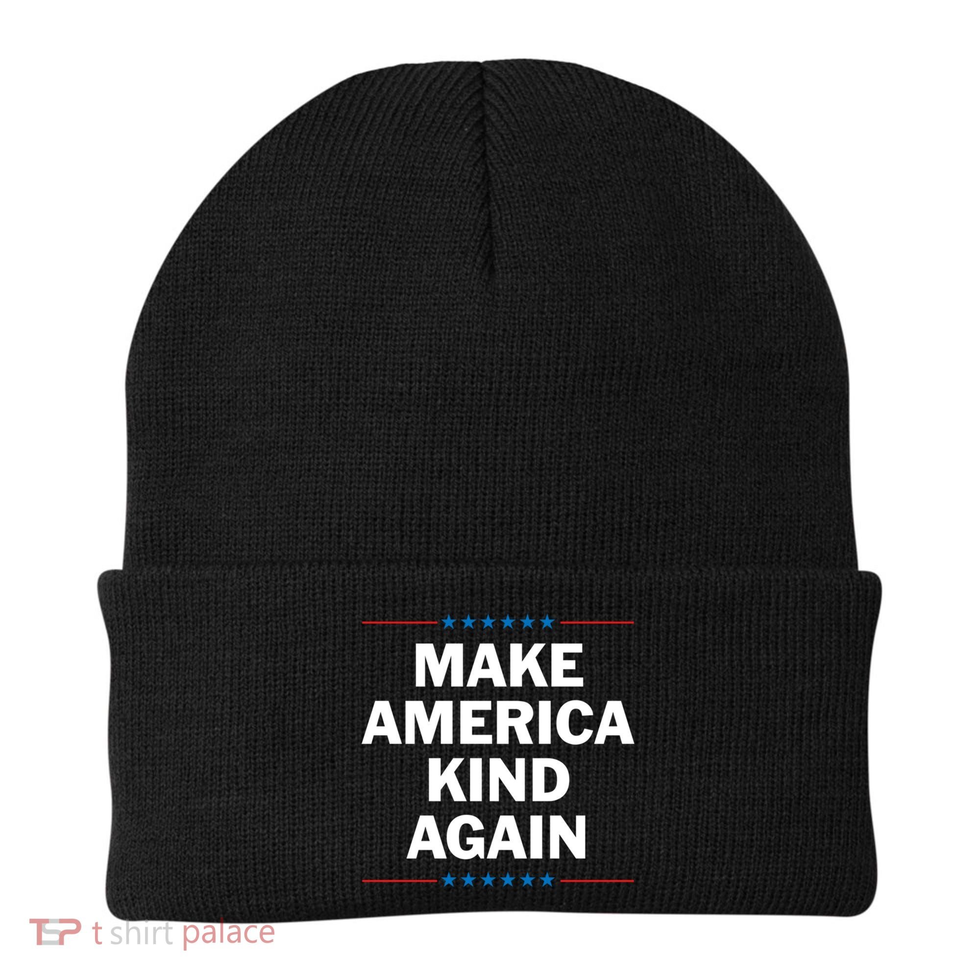 Make America Kind Again Funny Gift Beanie