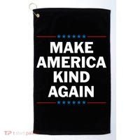 Make America Kind Again Funny Gift Golf Towel thumb 0