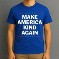 Make America Kind Again Funny Gift T-Shirt thumb 3