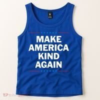 Make America Kind Again Funny Gift Tank Top thumb 2