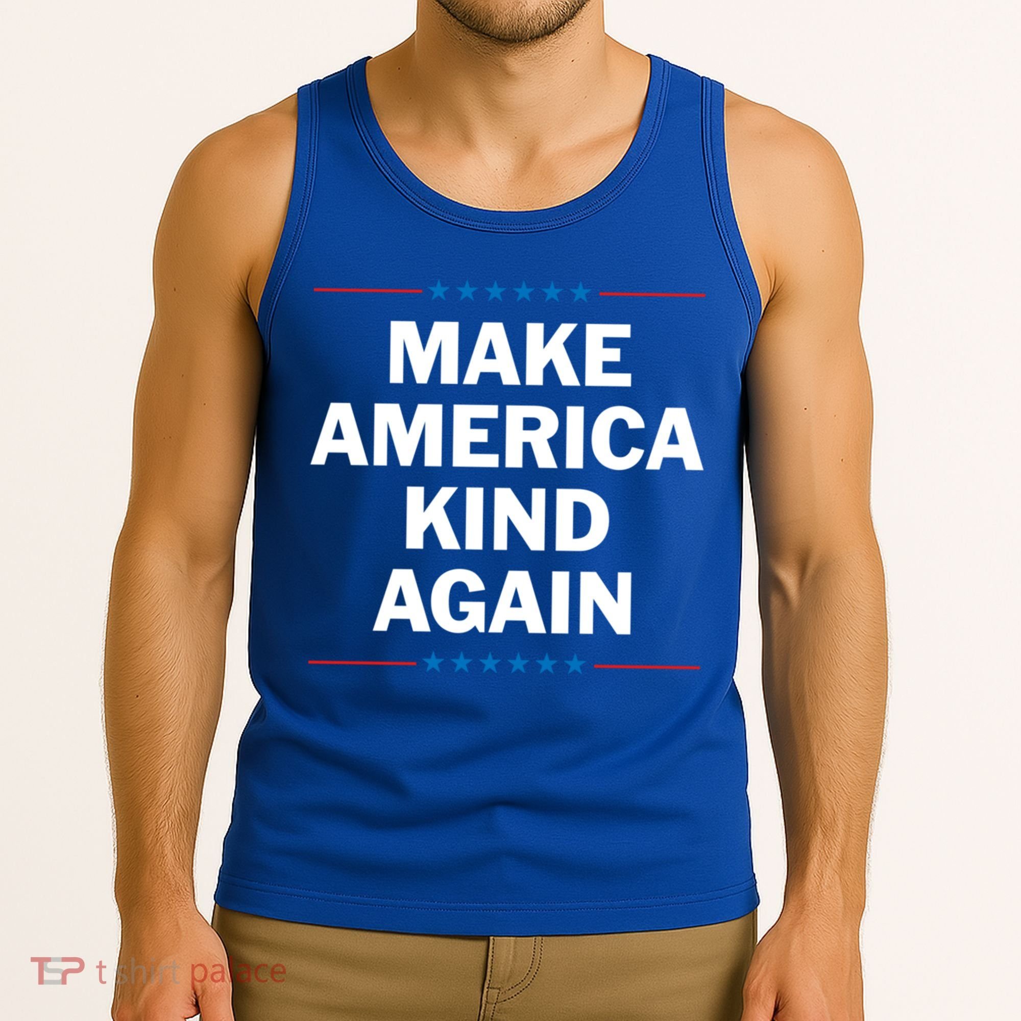 Make America Kind Again Funny Gift Tank Top