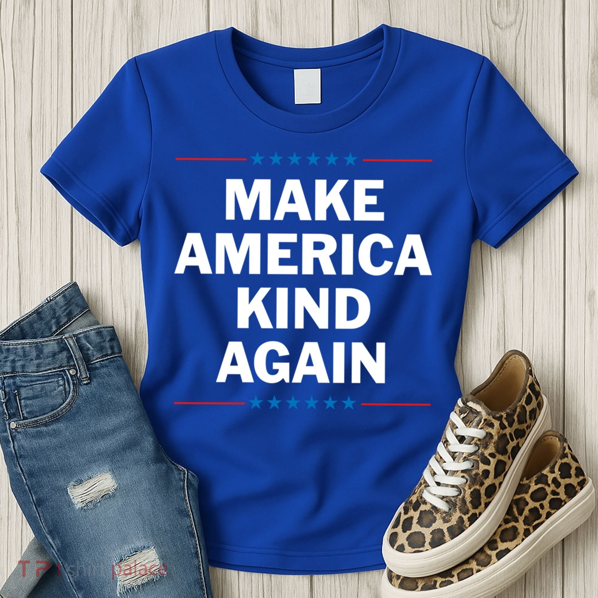 Make America Kind Again Funny Gift Women's T-Shirt