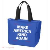 Make America Kind Again Funny Gift Tote Bag thumb 3
