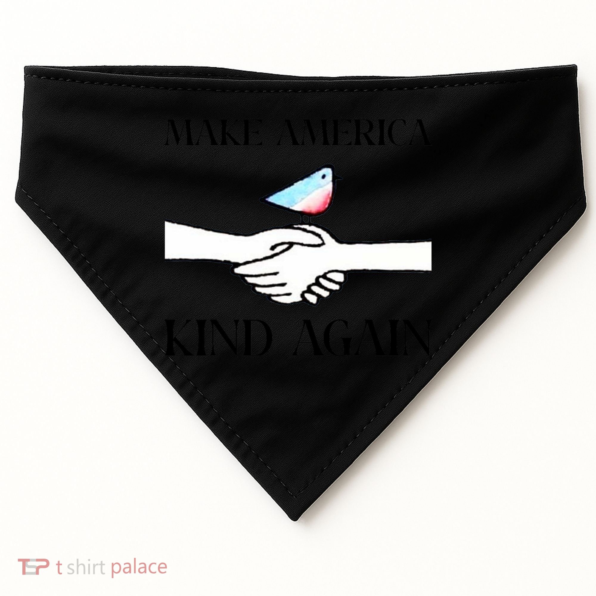 Make America Kind Again USA-Made Doggie Bandana