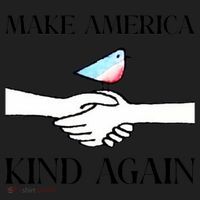 Make America Kind Again Golf Towel thumb 3