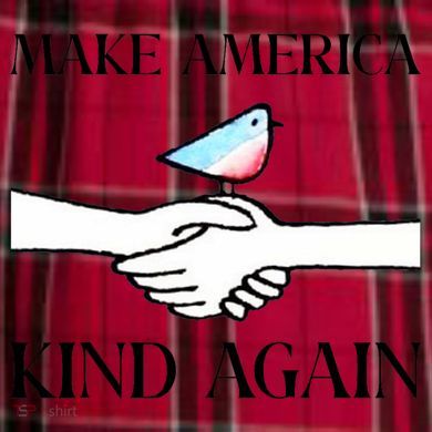 Make America Kind Again Men's Flannel Plaid Pajama Pants