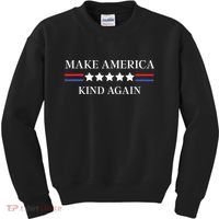 Make America Kind Again Kids Sweatshirt thumb 0