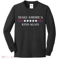 Make America Kind Again Kids Long Sleeve Shirt thumb 0