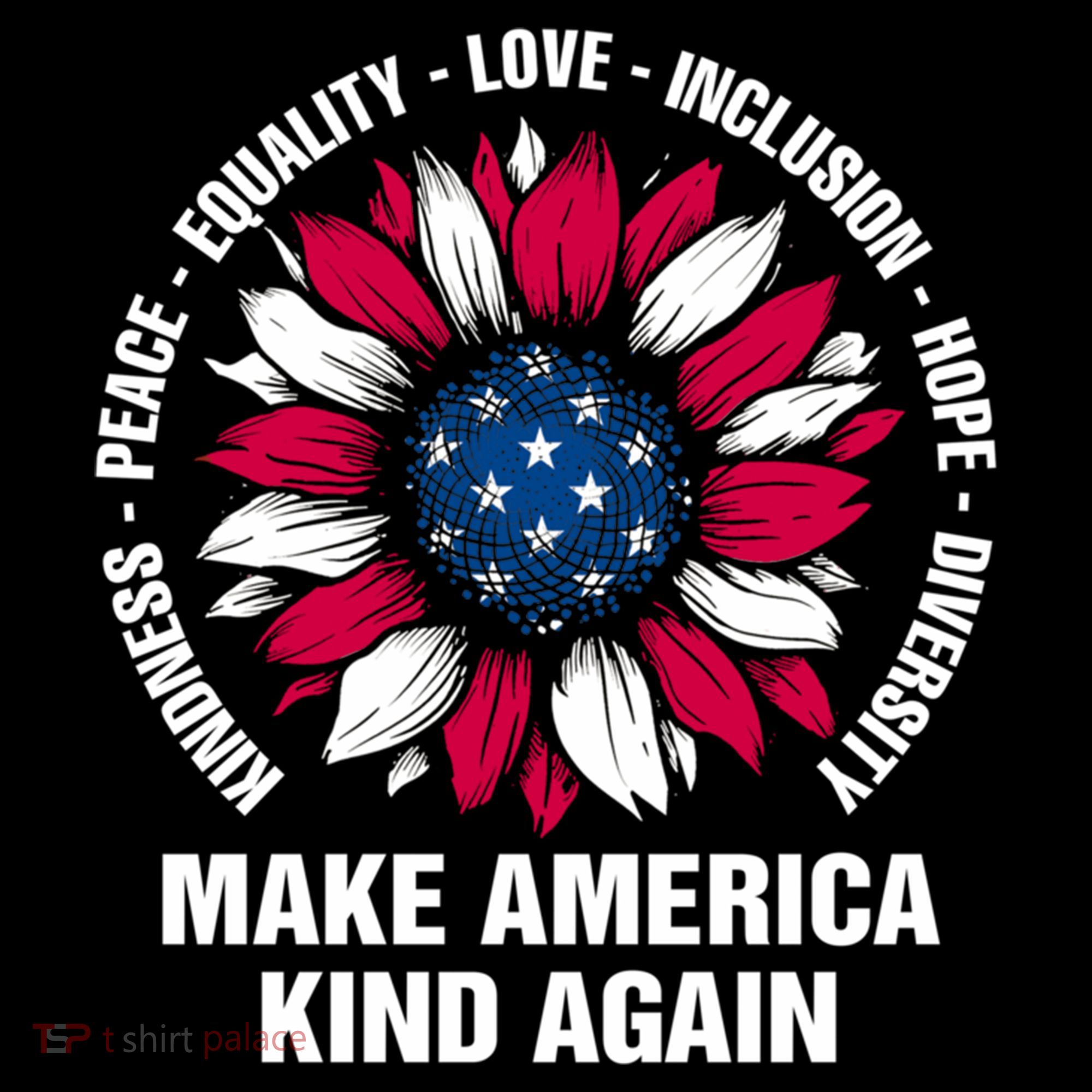 Make America Kind Again Sunflower Gift Coffee Mug