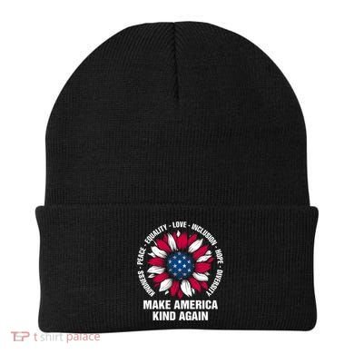 Make America Kind Again Sunflower Gift Beanie
