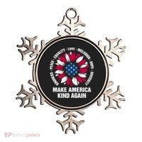 Make America Kind Again Sunflower Gift Ornament thumb 0