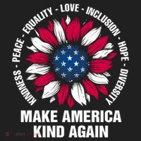 Make America Kind Again Sunflower Gift Hat thumb 2