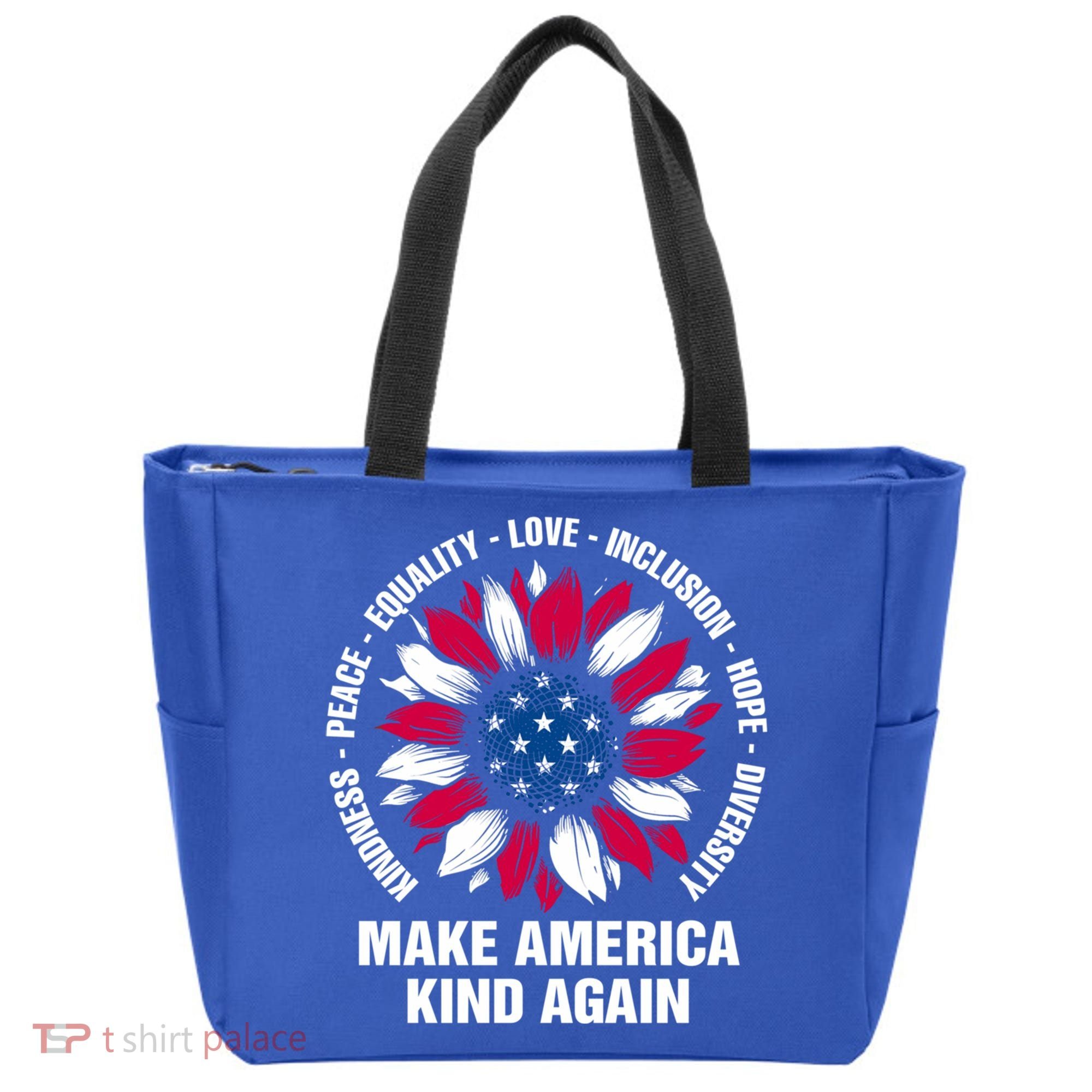 Make America Kind Again Sunflower Gift Tote Bag