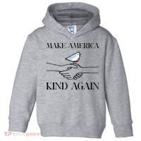 Make America Kind Again Toddler Hoodie thumb 0